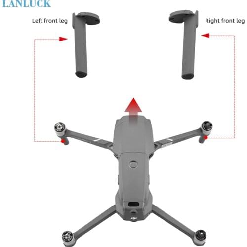 Landing Gear Leg Repair Parts for DJI Mavic 2 Pro Zoom Drone Right Left Front Leg Feet Base Feet Replacement Drone Accessories