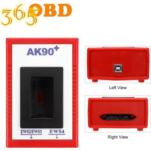 AK90+ V3.19 For BMW OBD2 Diagnostic tool Version V3.19 AK90 Key Programing Tool AK90 + plus programmer For BMW Car Free shipping