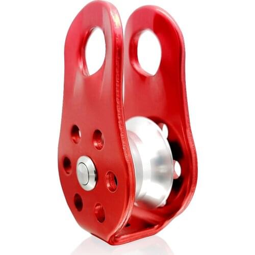 Outdoor Rock Climbing Fixed Side Plate Single Pulley Traction Gear Tool Outdoor Sports Accessories