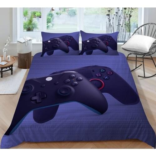 New Arrival Game Pad Series Printing Bedding set Quilt cover with pillowcases Twin Full Queen King size 2/3pcs
