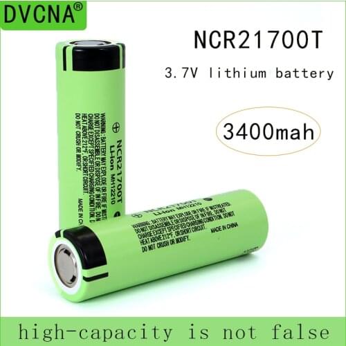 New original 21700 NCR21700T lithium rechargeable battery 4800mAh 3.7 V 40A high-discharge battery high-drain Li-ion battery