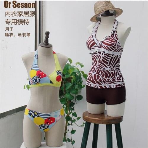 Factory Sexy Female Torso Mannequin Half Upper Women Body Fabric Model for Clothings lingerie Display Hot Sale