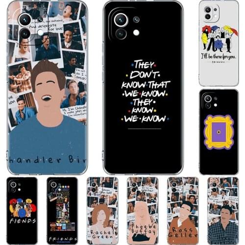 Clear Case for Xiaomi Mi Poco X3 NFC M3 11 10T Lite Phone Soft Cover Note 10 Pro 9T Transparent Celular Capa Coffee Friends TV