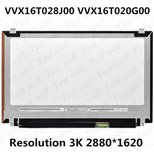 FRU 04X4064 04X5541 For Lenovo Thinkpad T540p T550 T540 W540 W550s W540P VVX16T028J00 VVX16T020G00 3K 2880*1620 LCD LED SCREEN