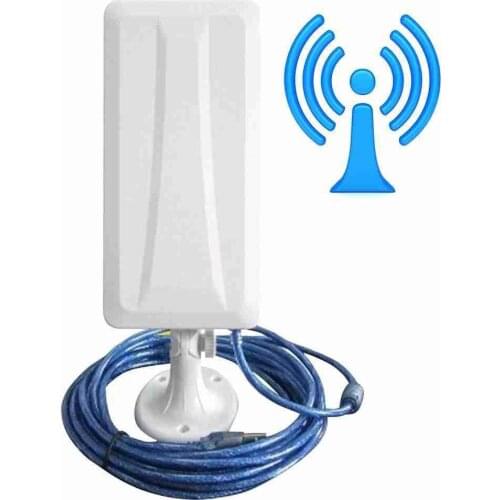 WiFi Antenna Signal Amplifier Home WiFi Signal Extender 650Mbps Outdoor Remote WiFi Router Repeater Signal Booster
