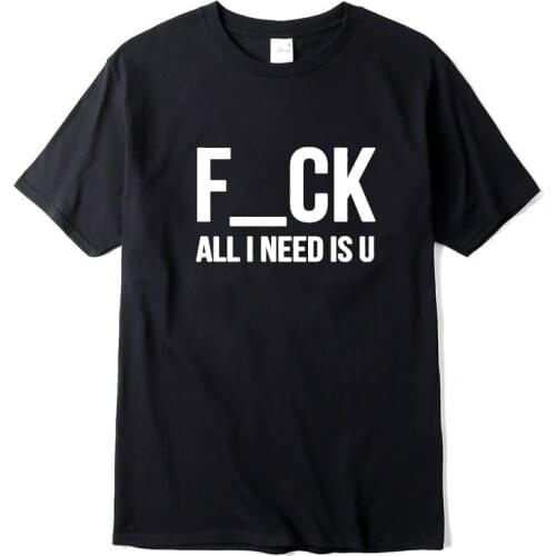 XINYI Men's T-shirts With Inscriptions