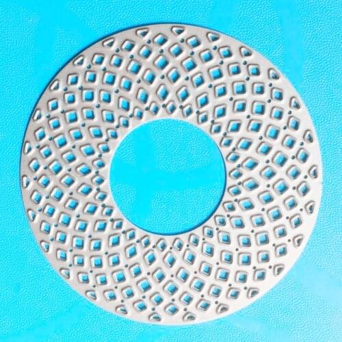 YLCD824 Square Circle Metal Cutting Dies For Scrapbooking Stencils DIY Album Paper Cards Decoration Embossing Folder Die Cutter