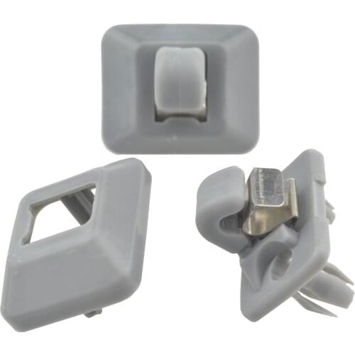 2pcs Inner Sun Visor Clips Hook Bracket Mountings Repair Components for Audi 8U0 857 562 J50