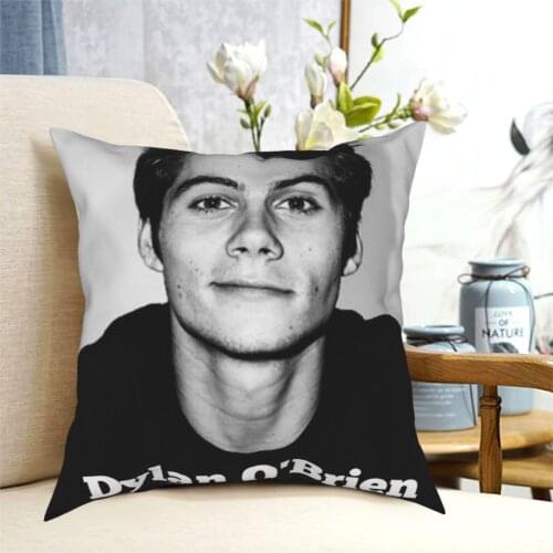 2021 Teen Wolf Pillowcase Printed Polyester Cushion Cover Decor Pillow Case Cover Home Dropshipping 45*45cm