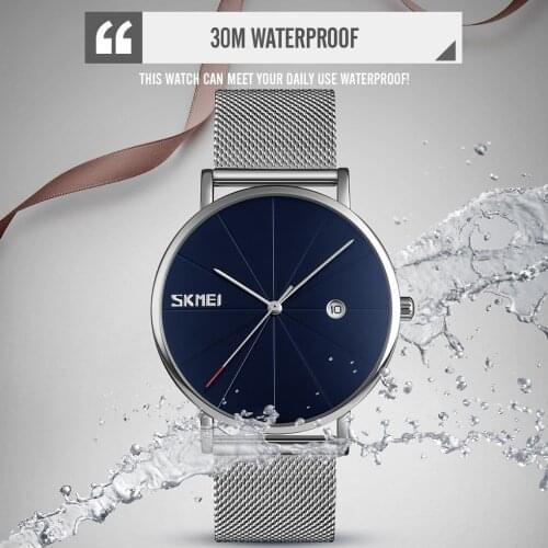 SKMEI Luxury Simple Mens Watches Top Brand Men Quartz Watch Waterproof Sport Business Wristwatches Relogio Masculino