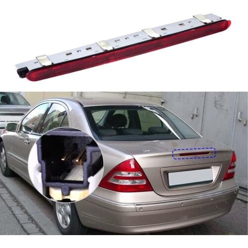CITALL 2038201456 2038200156 Rear Tail Stop Lamp Third Brake Light fit for Mercedes W203 C230 C240 C280 C350 2000-2005 2006 2007
