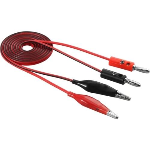 Alligator Probe Electrical Test Leads Clip Pin Banana Plug Cable For Digital Multimeter Wire Pen Cable Testing Tool
