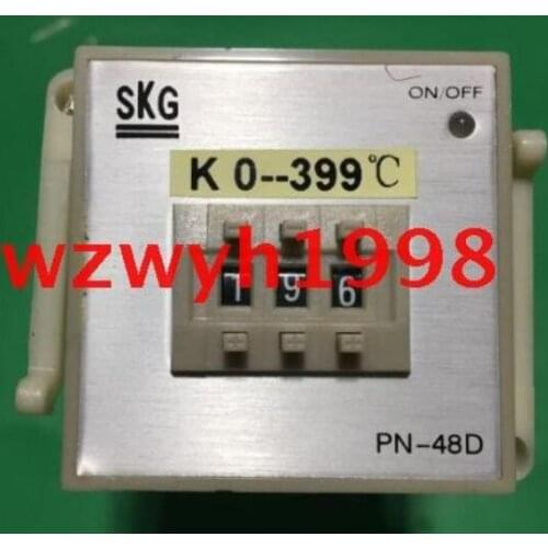 SKG Burlington Electronic Appliance Factory PN-48D series dial code temperature controller PN-48D K 199 399 PN-48D PT100 199 399