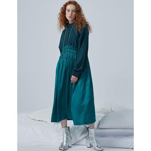 IRINACH153 20SS NEW COLLECTION long hooded dress women