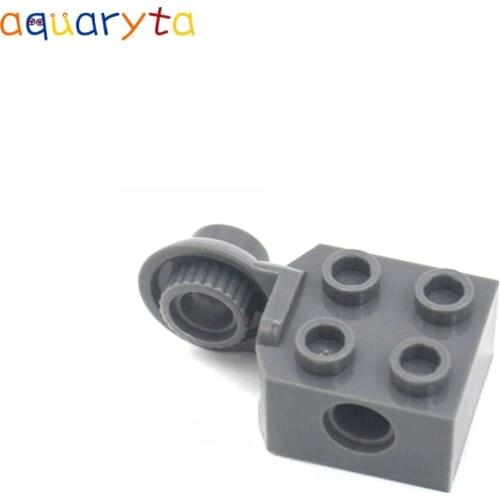 Aquaryta 20pcs 2x2 Brick with Joint Connector Technology Building Block Part Compatible 48171 DIY Assembles Particle Toys Gifts