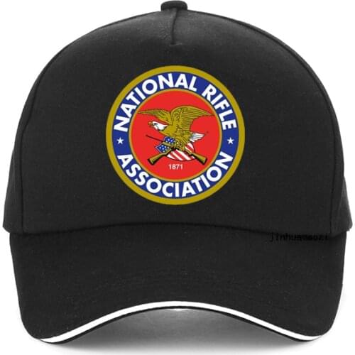 Fashion Print Baseball Cap National Rifle Association cap Adjustable Unisex Hip Hop hat Outdoors Sun Snapback Hats