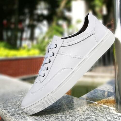 Men Shoes Fashion Genuine Leather Loafers Breathable Lace Up Comfortable Casual Shoes Outdoor Men Sneakers Shoes Big Size 47