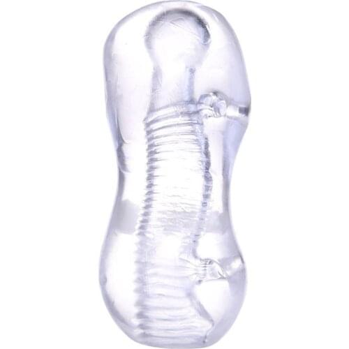 Men\s Glans Penis Trainer Massager Adult Sex Toys Stretchy Masturbation Cup Features soft non-toxic and super stretchy material