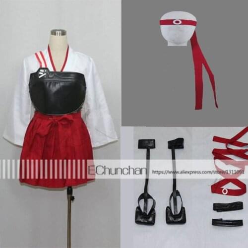 Full set Kantai Collection Shokaku Cosplay Costume Halloween Uniform Custom Made