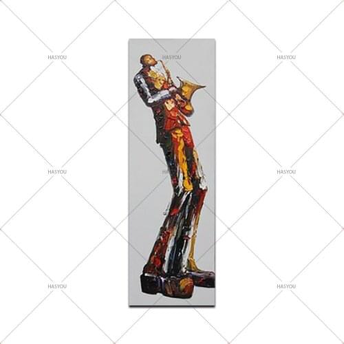 Hand Painted Sachs Man pure hand-painted oil painting decorative painting living room bedroom character impression pictures