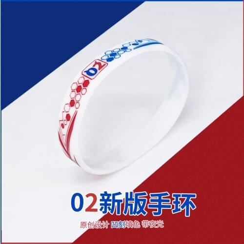 Anime DARLING In The FRANXX Zero Jujutsu Kaisen Silicone Bracelet Cosplay Boy Girls Student Sport Bracelets Wristband Hand Chain