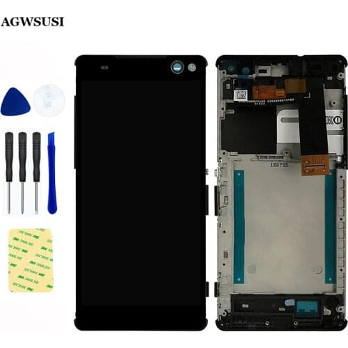 LCD for SONY Xperia C5 Ultra Dual E5506 E5533 E5563 E5553 LCD Display Screen Touch Screen Digitizer Sensor Glass Panel Assembly