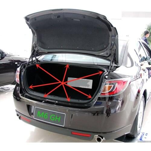 Car accessories body trunk lid weatherstrip rubber seal for Mazda 6 2007-2012 GH Sedan