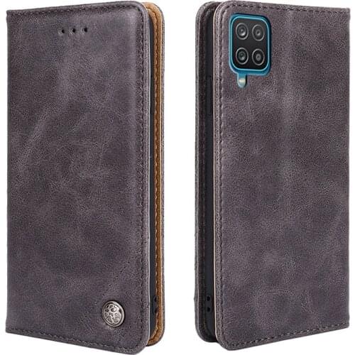 K'try Wallet Case For Samsung Galaxy A12 6.5 inch Case flip leather case For Samsung A 12 Case Phone cover Samsung A12 coque