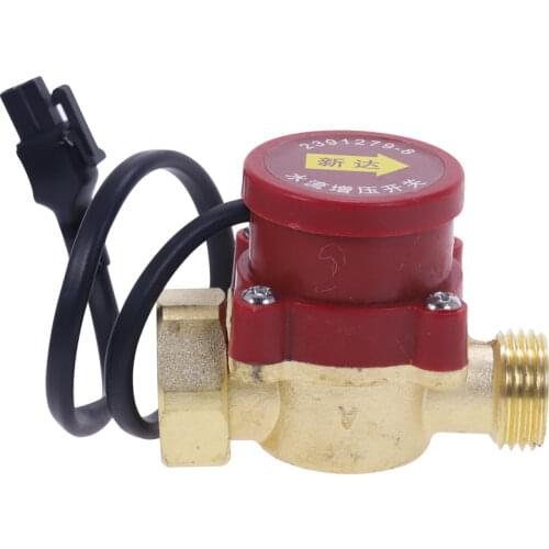 Water Flow Sensor Switch Pressure Controller Automatic Circulation Pump Thread Connector Protect CO2 Laser Tube 220V 120W