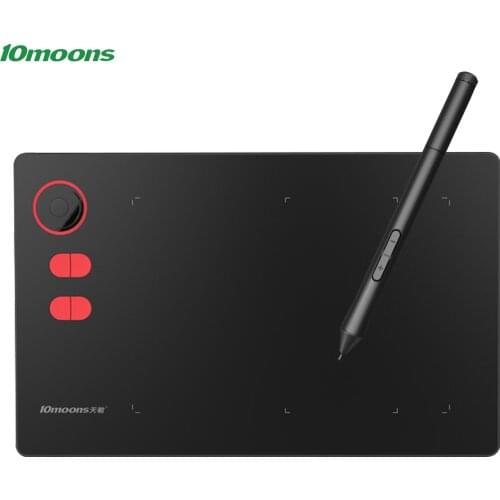 10moons G20 Graphics Drawing Tablet 8.4x5.7 Inches with Battery-free Stylus Compatible with PC Windows Android OTG for Drawing