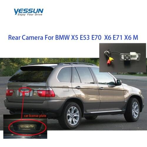 Yessun Rear View Camera For BMW X1 X3 F25 X5 X6 M3 E46 E53 E70 E71 E82 E83 E84 E90 E91 E92 CCD HD camera for bmw x3 e83