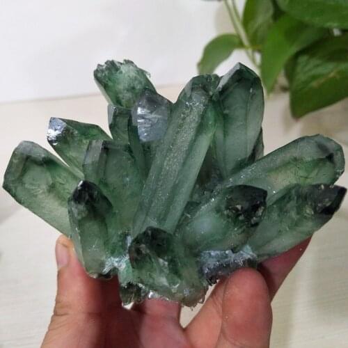Beautiful spiritual quartz crystal cluster mineral specimen Feng Shui energy healing crystals