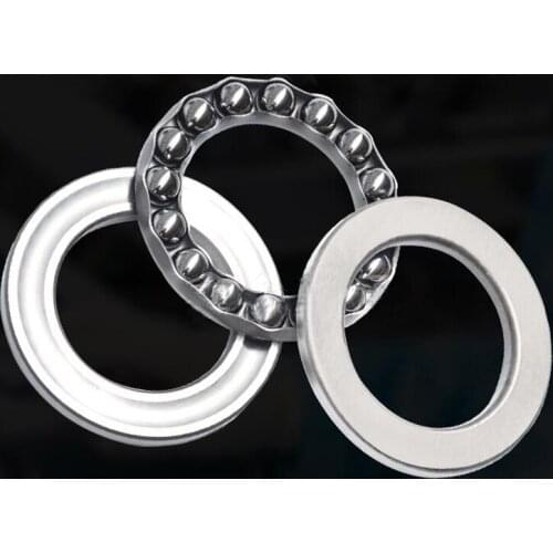 4 Pieces 51200 51201 51202 51203 51204 51205 51206 51207 Planar Thrust Ball Bearing Axial Bearings
