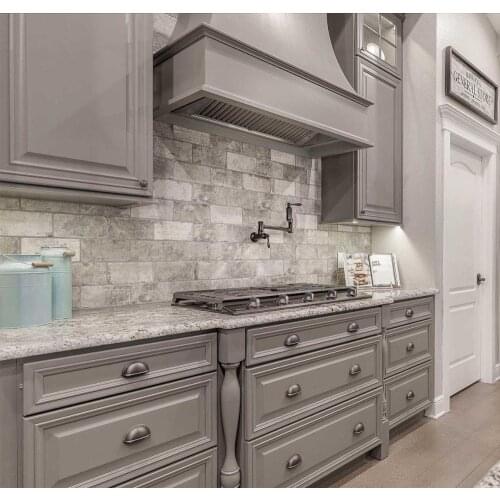 High End Classical Style Cherry Solid Wood Rta Kitchen Cabinets Furniture