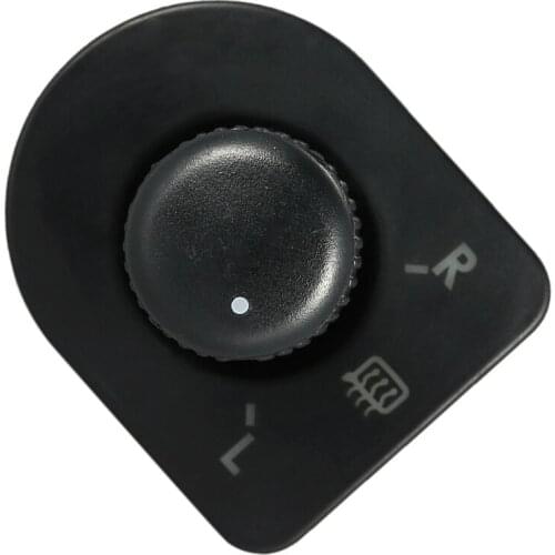 1X Electric Door Mirror Wing Mirror Adjuster Knob Switch Heat Control For VM Golf B5 GTI Beetle Jetta Bora MK4 Right Driver Side