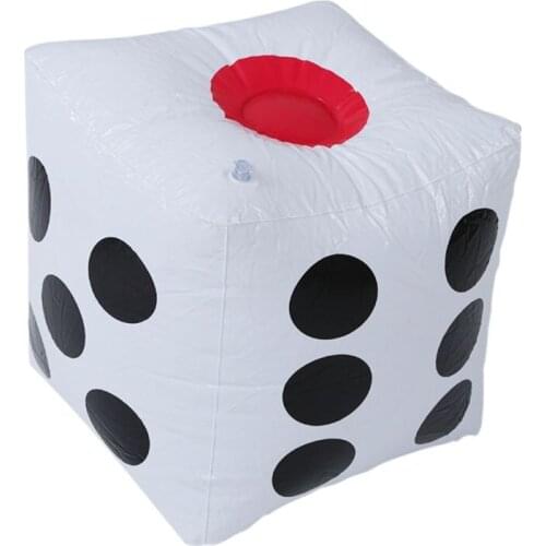 32cm Inflatable Blow UpDice Casino Poker Party Decorations Pool Beach Toy