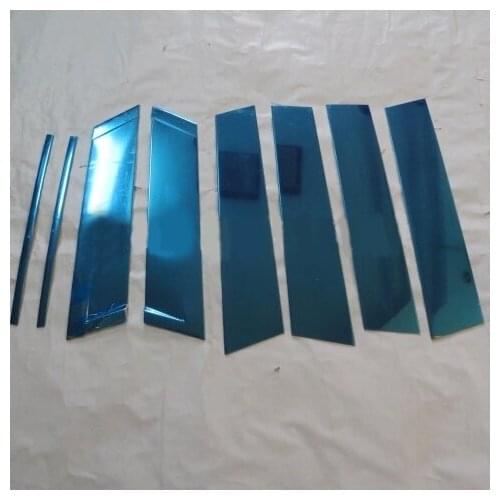 8pcs Stainless Steel Window Trims Center Pillars B+C Pillar Covers 6pcs Trim For mazda CX-5 CX5 2012 2013