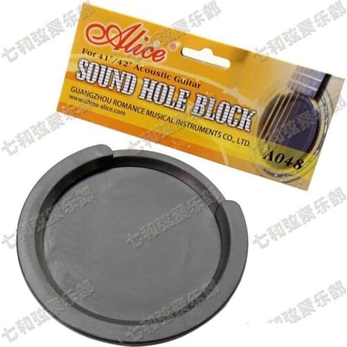 Alice Plug Screeching Halt Guitar Sound Hole Cover Block For 41''/42'' EQ Acoustic Guitar