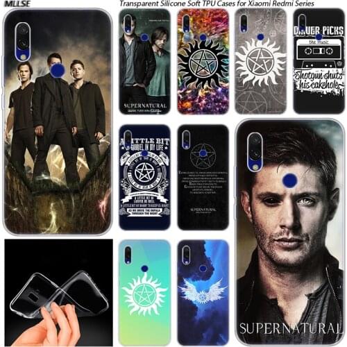 Hot TV Supernatural Soft Silicone Case for Xiaomi Redmi K20 7 7A 5 5Plus 6 6A S2 Note 8 7 6 5 Pro Fashion Cover