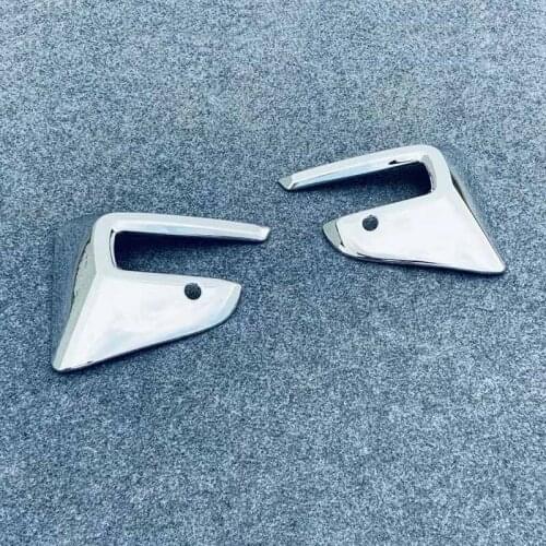 For 2020 2021 Nissan ROOX Car Front Fog Light Lamp Cover Foglights Frame Protector Exterior ABS Chrome Car Styling Accessories