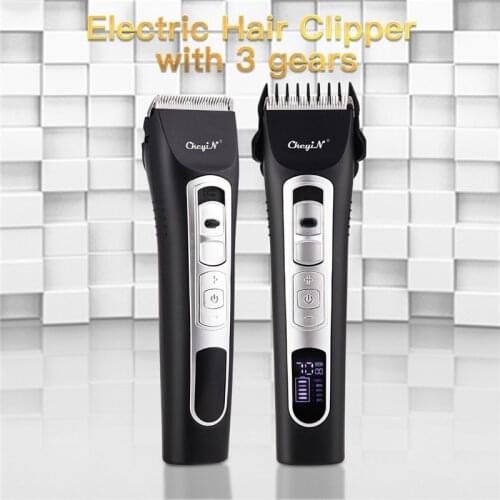 Electric Hair Clipper For Men Rechargeable Shaver Cordless Hair Cutter Digital Beard Hair Trimmer Barber Cutting Razor Machine55