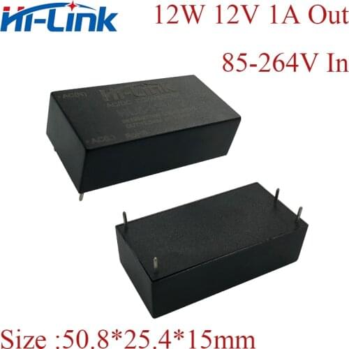 Hi-Link 12W 12V 1A output intelligent AC DC power module HLK-12M12 supply power module Manufacturer