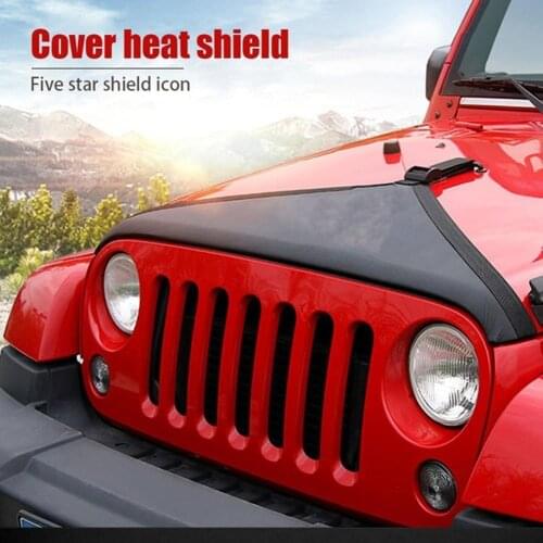 Canvas Engine Hood Cover Engine Exterior Cover Protector For Jeep Wrangler TJ 1997-2006 Car Accessories