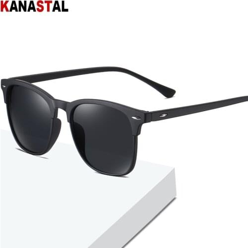 Fashion Polarized Sunglasses Men Brand Designer Classic Vintage Sun Glasses Polarized TR90 Driving Eyewear Goggles Male UV400