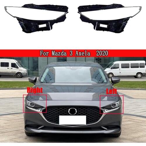 Headlight Cover Lamp Headlamp Shell Mask Lampshade Lens Glass Headlamp Cover For Mazda 3 Axela 2020