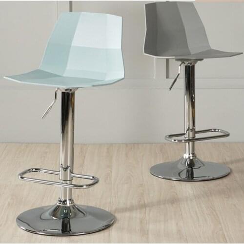 Nordic bar stool back home modern minimalist bar stool rotating high stool creative cashier lift bar chair