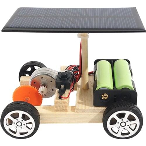 Students Physical Experiment Car Toy, Circuit Science Experiment Building Kit for Manual Ability Handling