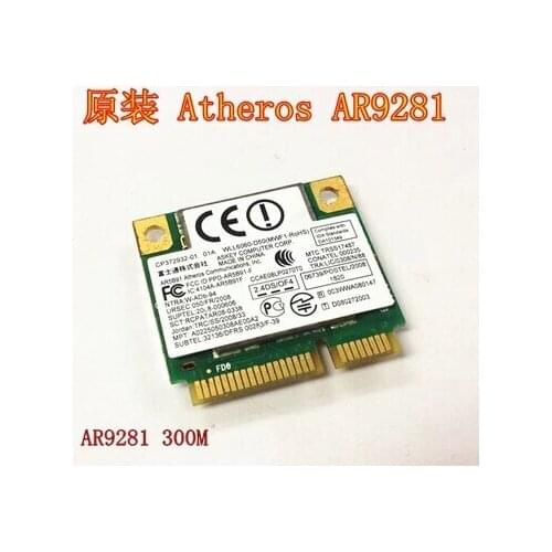 Atheros AR5009 AR9281 AR5B91 300M Half Mini PCI-e WLAN Wireless Card