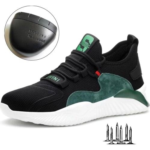 Dropshipping Men Women Work Shoes Steel Toe cap Safety Boots European Standard Anti-smash Anti-puncture Sport Shoes Safety Shoes