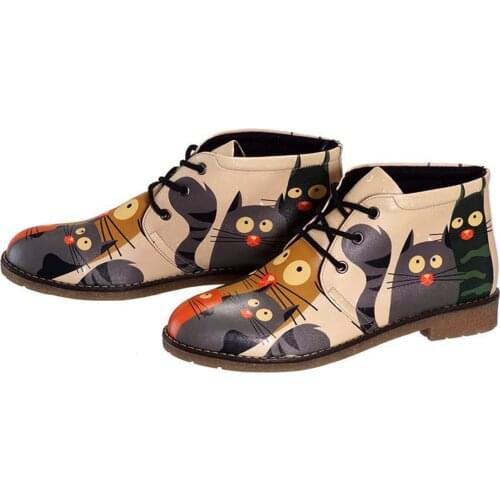 Digital printed women hashpapi boots